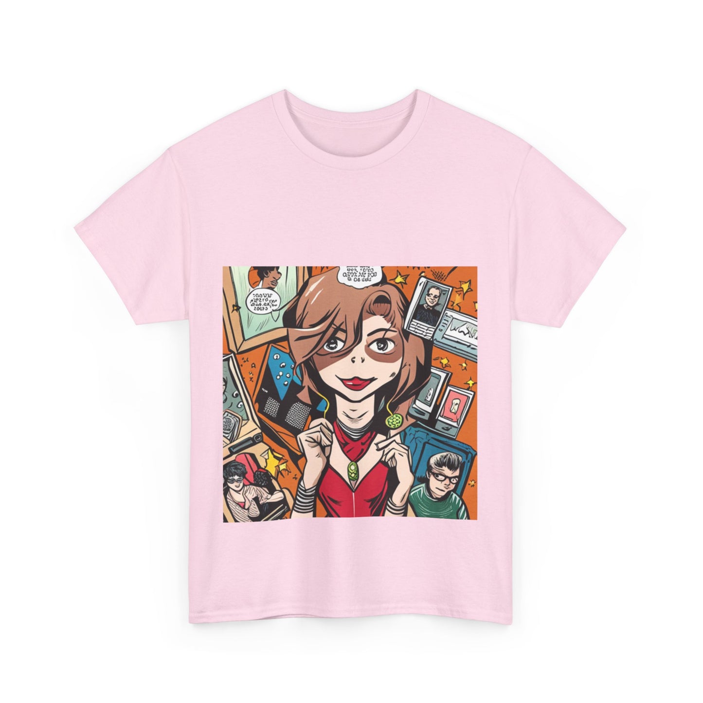 Comic Book Art Graphic T-Shirt