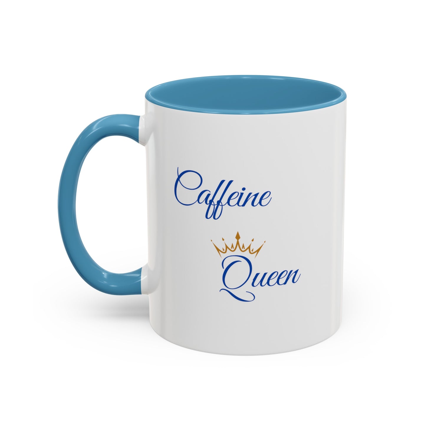 "Caffeine Queen" Accent Coffee Mug (11, 15oz)