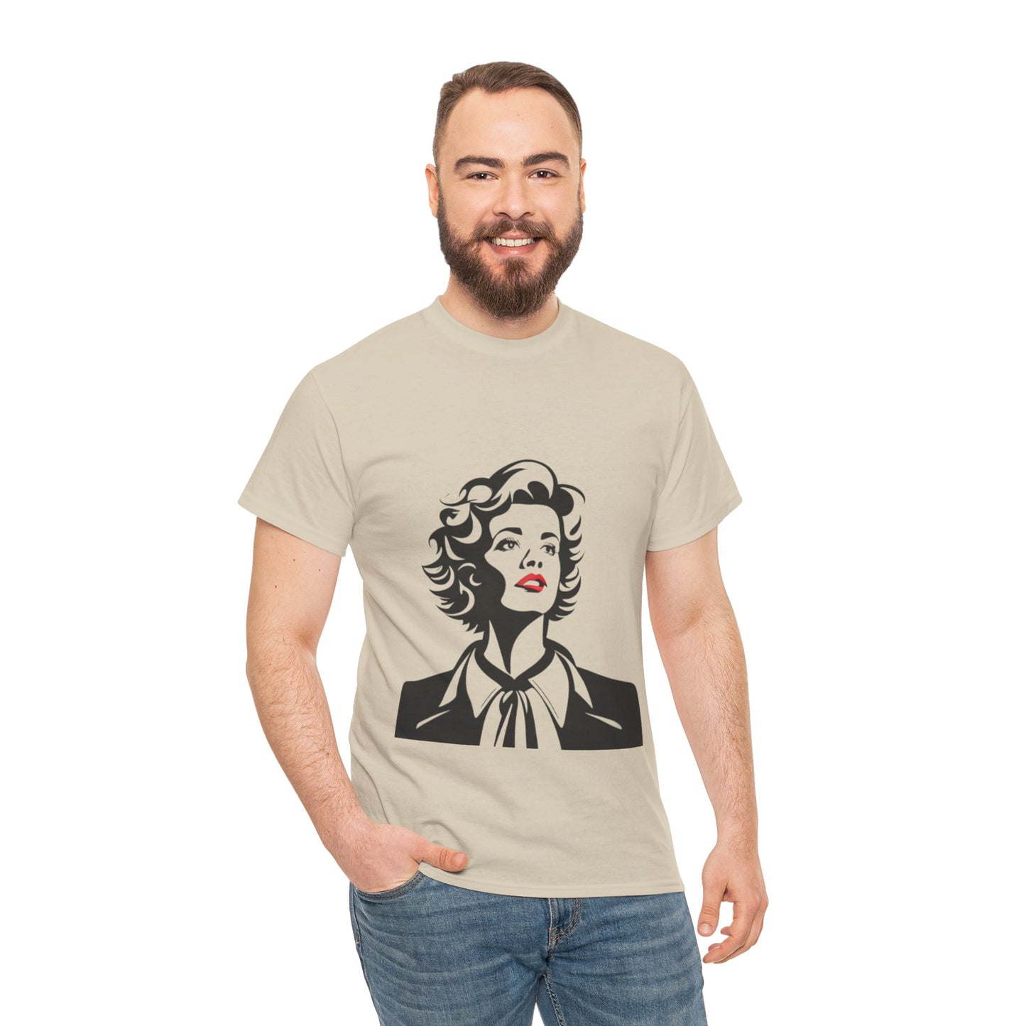 Business Woman Comic Art Graphic T-Shirt