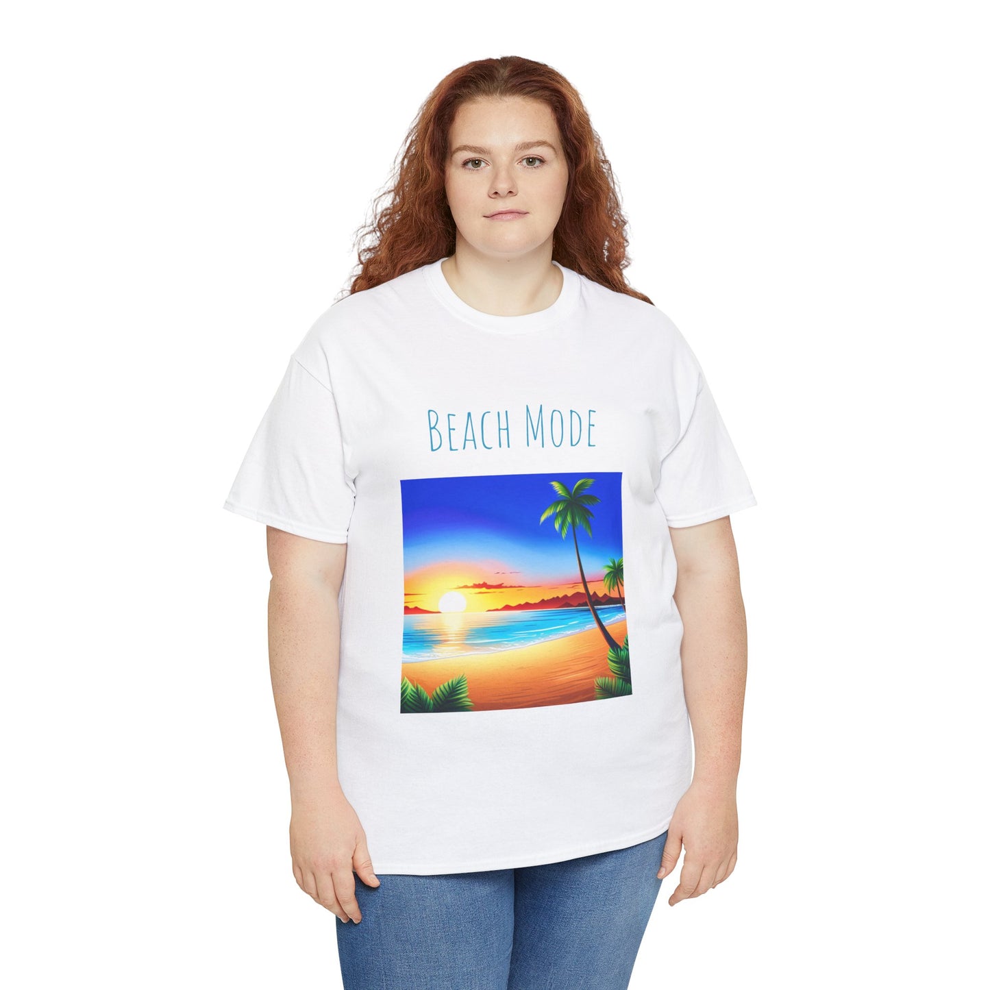 Beach Mode, Beach Graphic T-Shirt