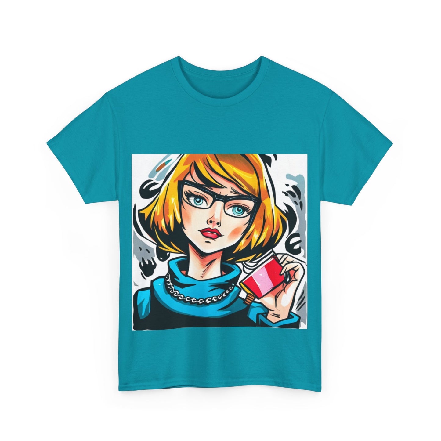 Comic Book Art Graphic T-Shirt