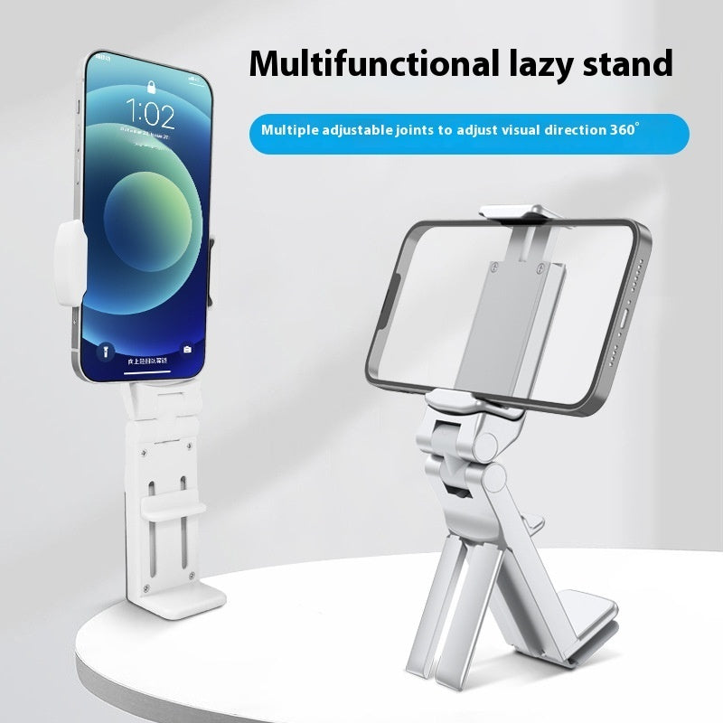 Mobile Phone Stand Multifunctional Mini Desktop Stand Rotating Folding