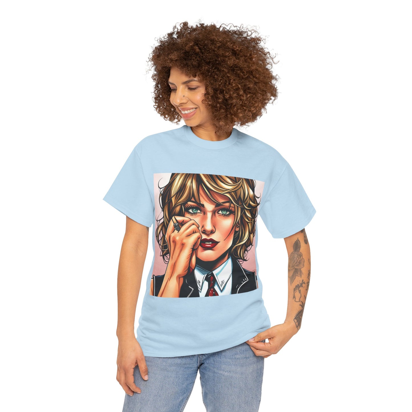 Comic Book Art Graphic T-Shirt