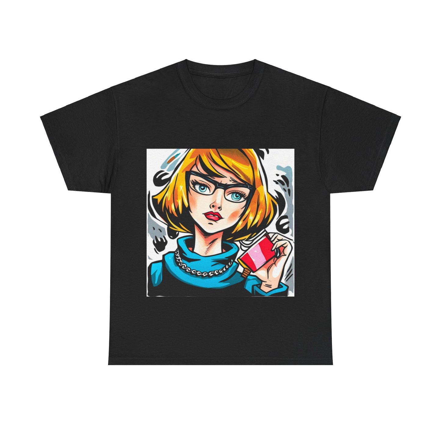 Comic Book Art Graphic T-Shirt