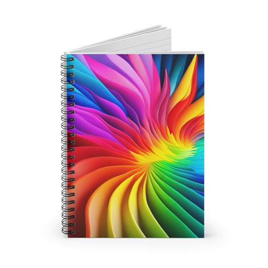 Abstract Art - Spiral Notebook - 8" x 6"