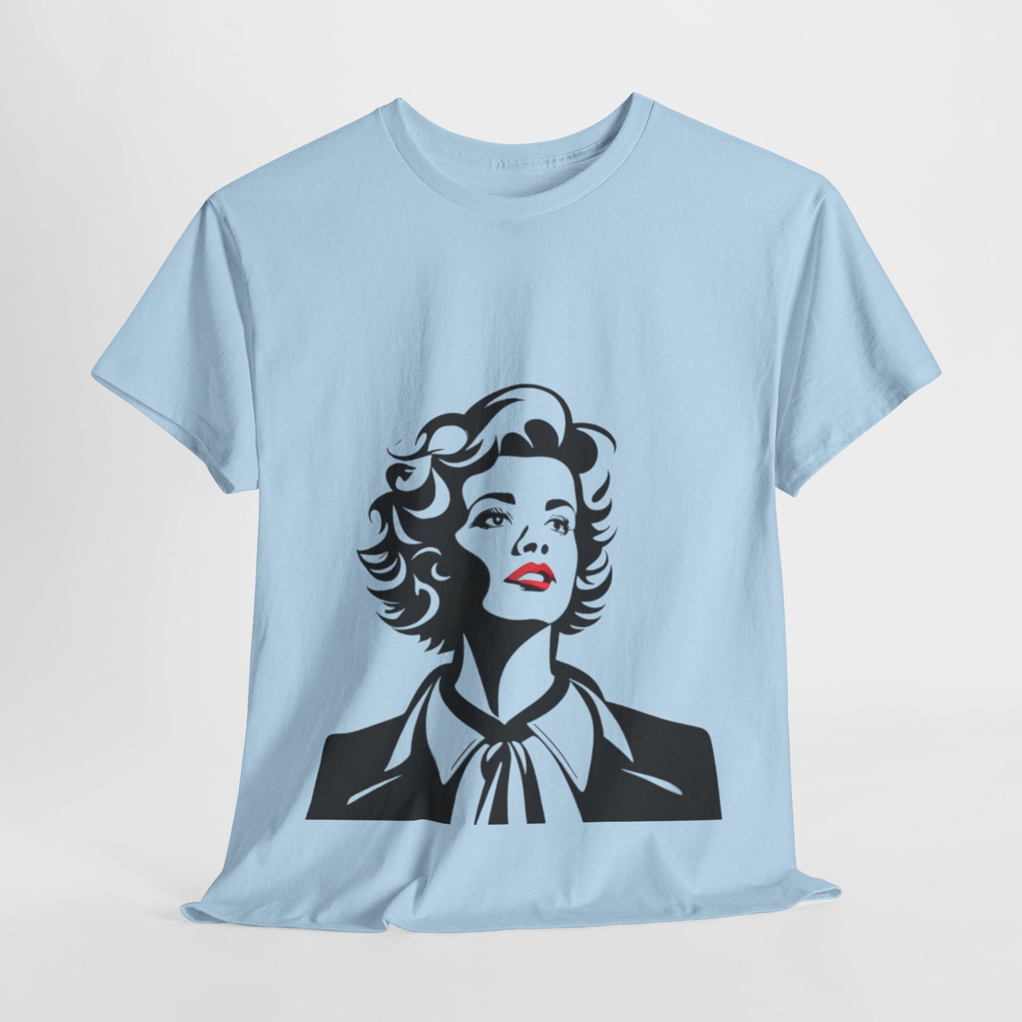 Business Woman Comic Art Graphic T-Shirt