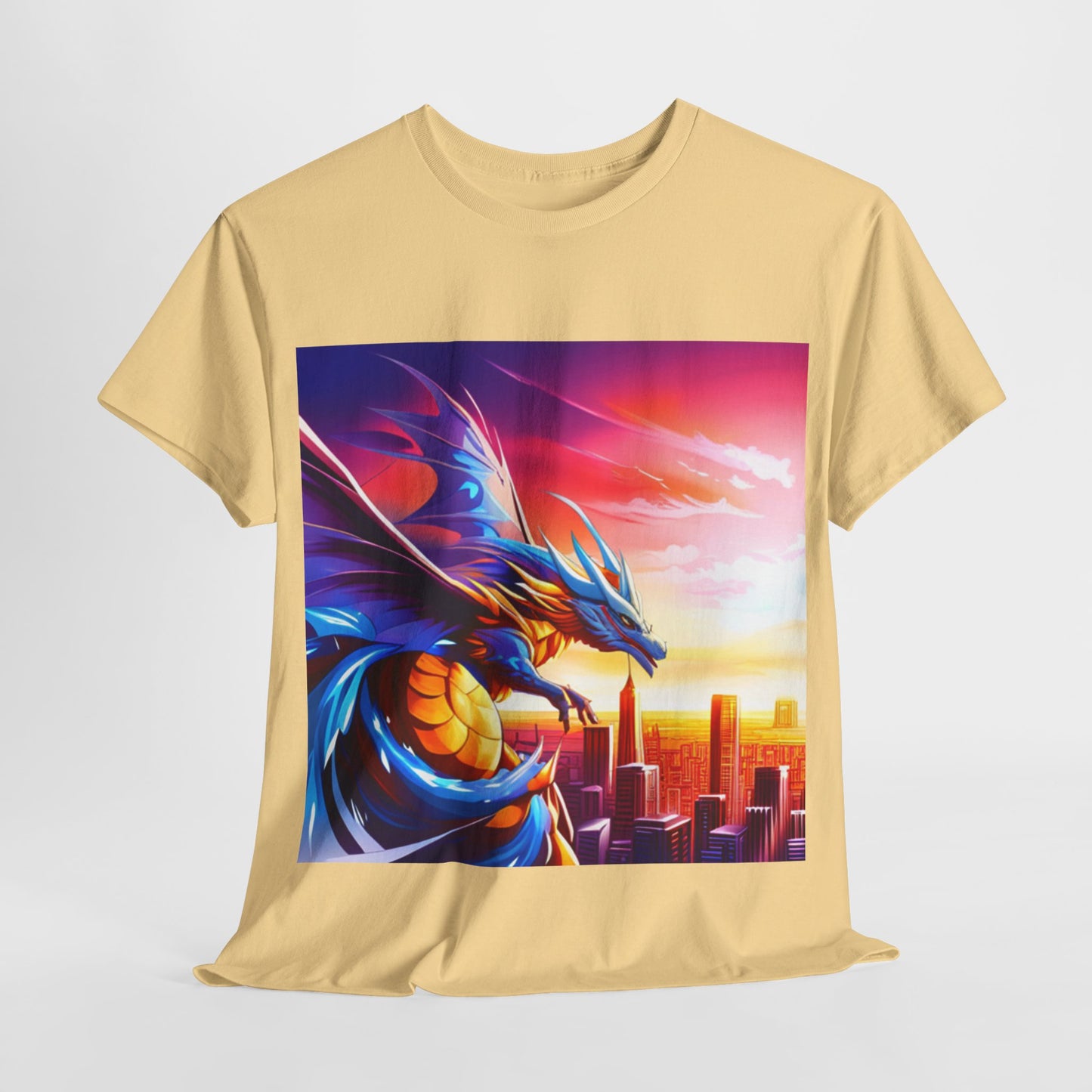 Dragon Cityscape Graphic Tee