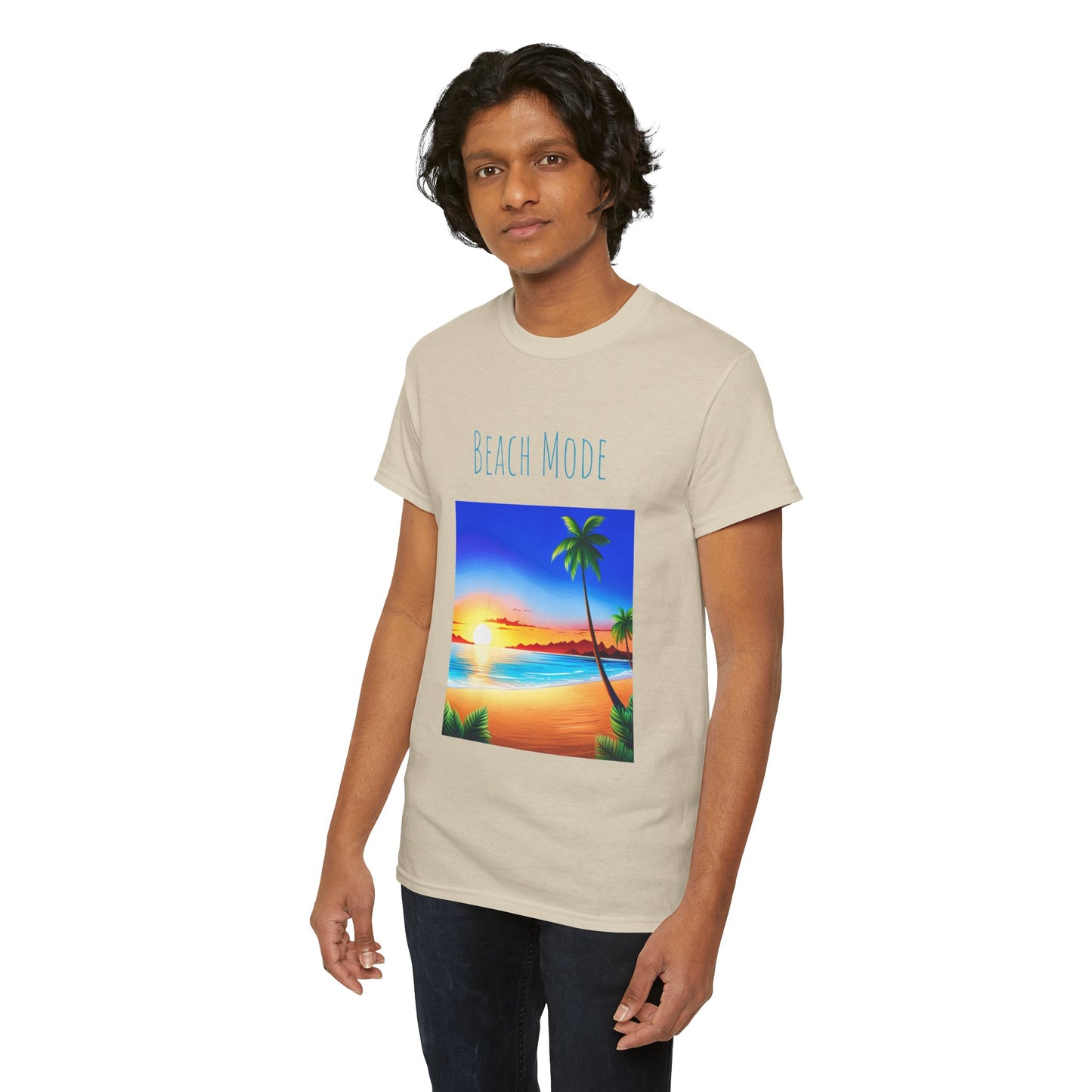 Beach Mode, Beach Graphic T-Shirt