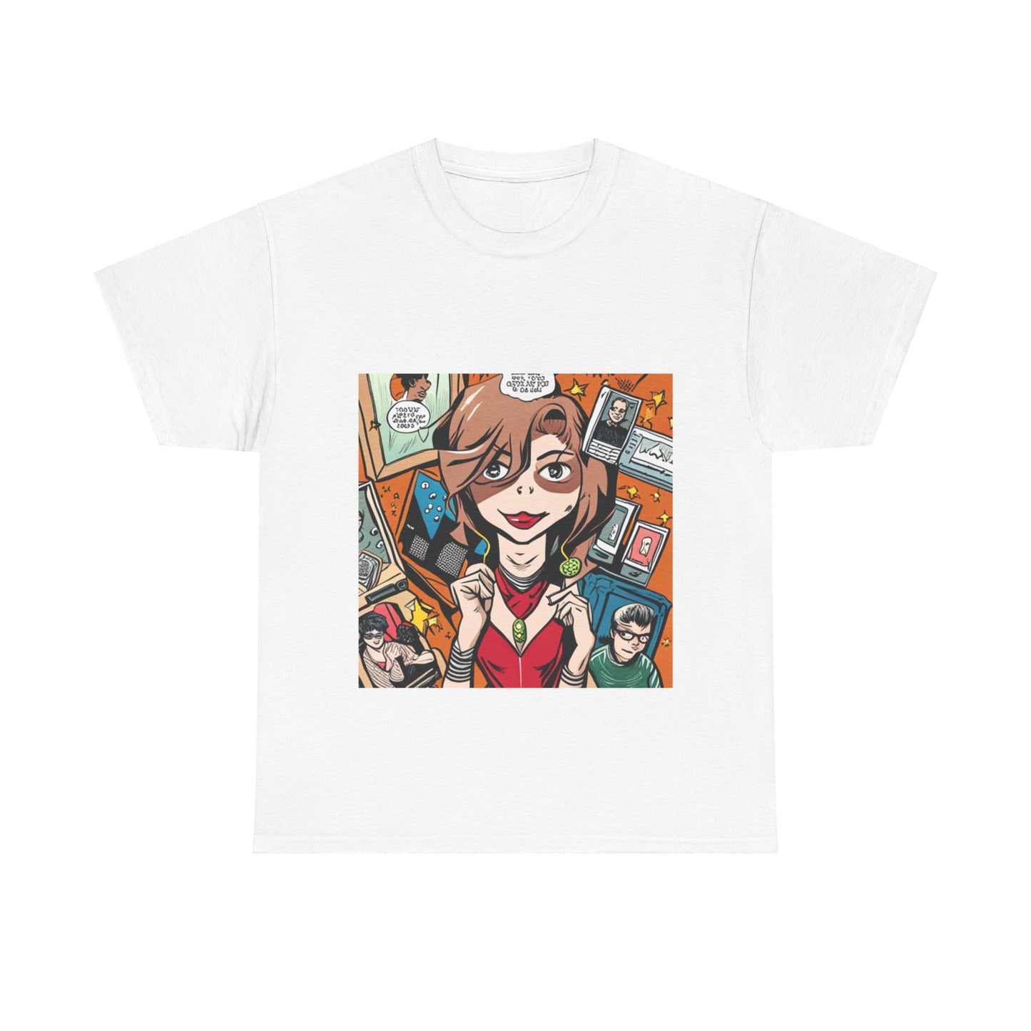 Comic Book Art Graphic T-Shirt