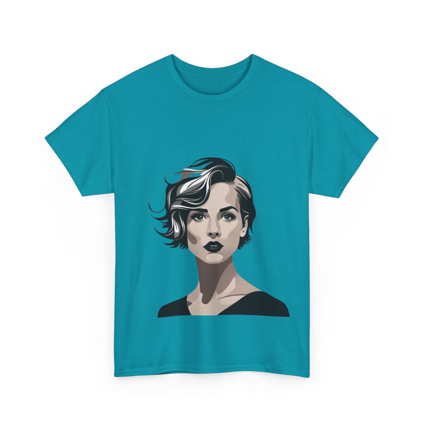 Female Model Graphic T-shirt