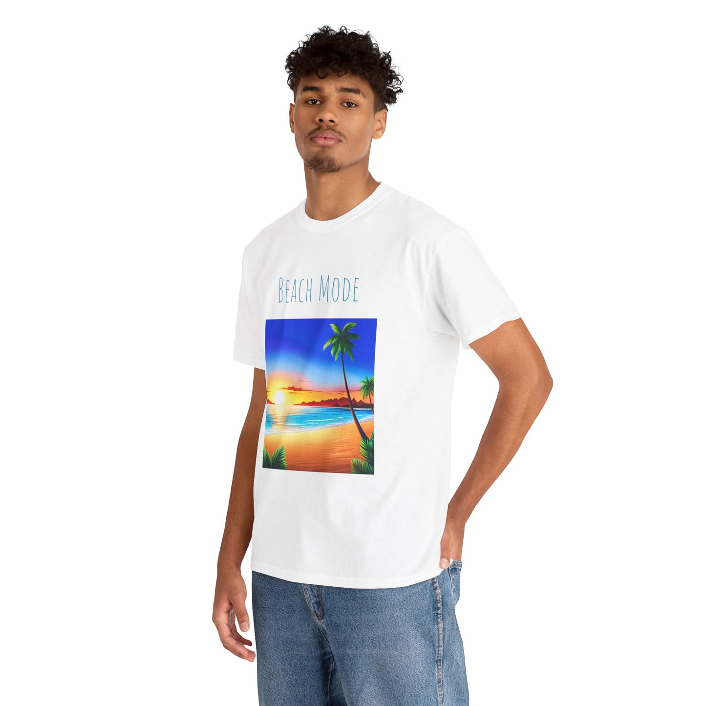 Beach Mode, Beach Graphic T-Shirt