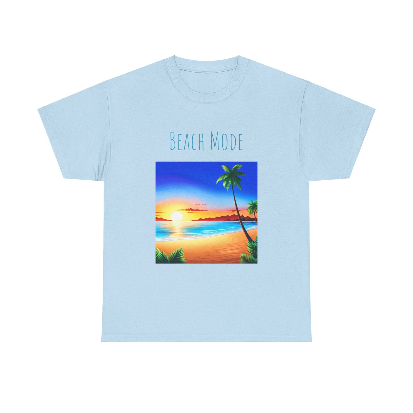 Beach Mode, Beach Graphic T-Shirt