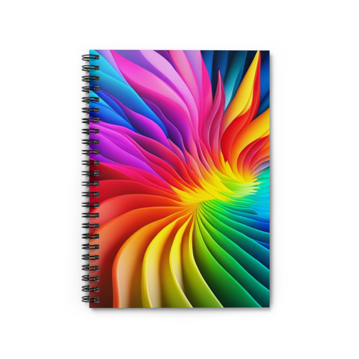 Abstract Art - Spiral Notebook - 8" x 6"