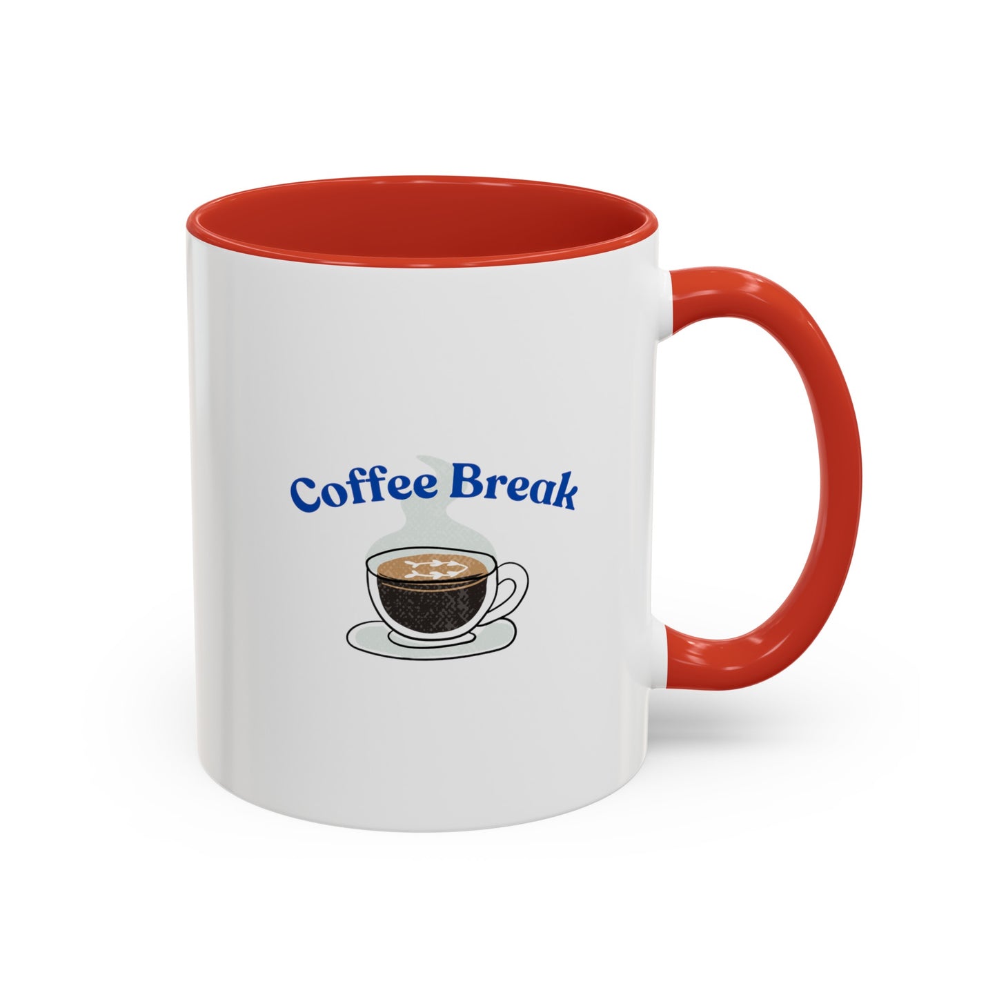 "Coffee Break" Accent Coffee Mug (11, 15oz)