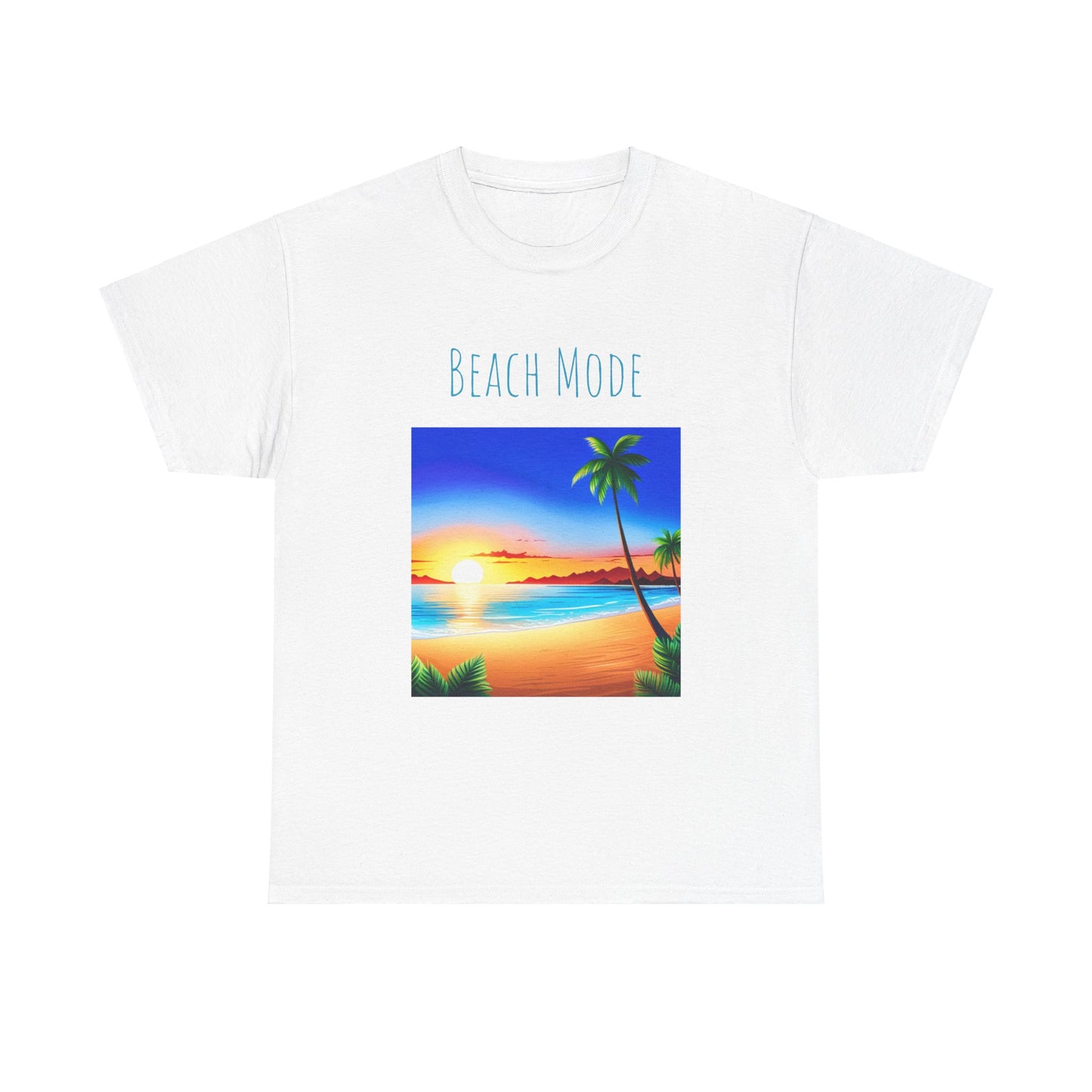 Beach Mode, Beach Graphic T-Shirt