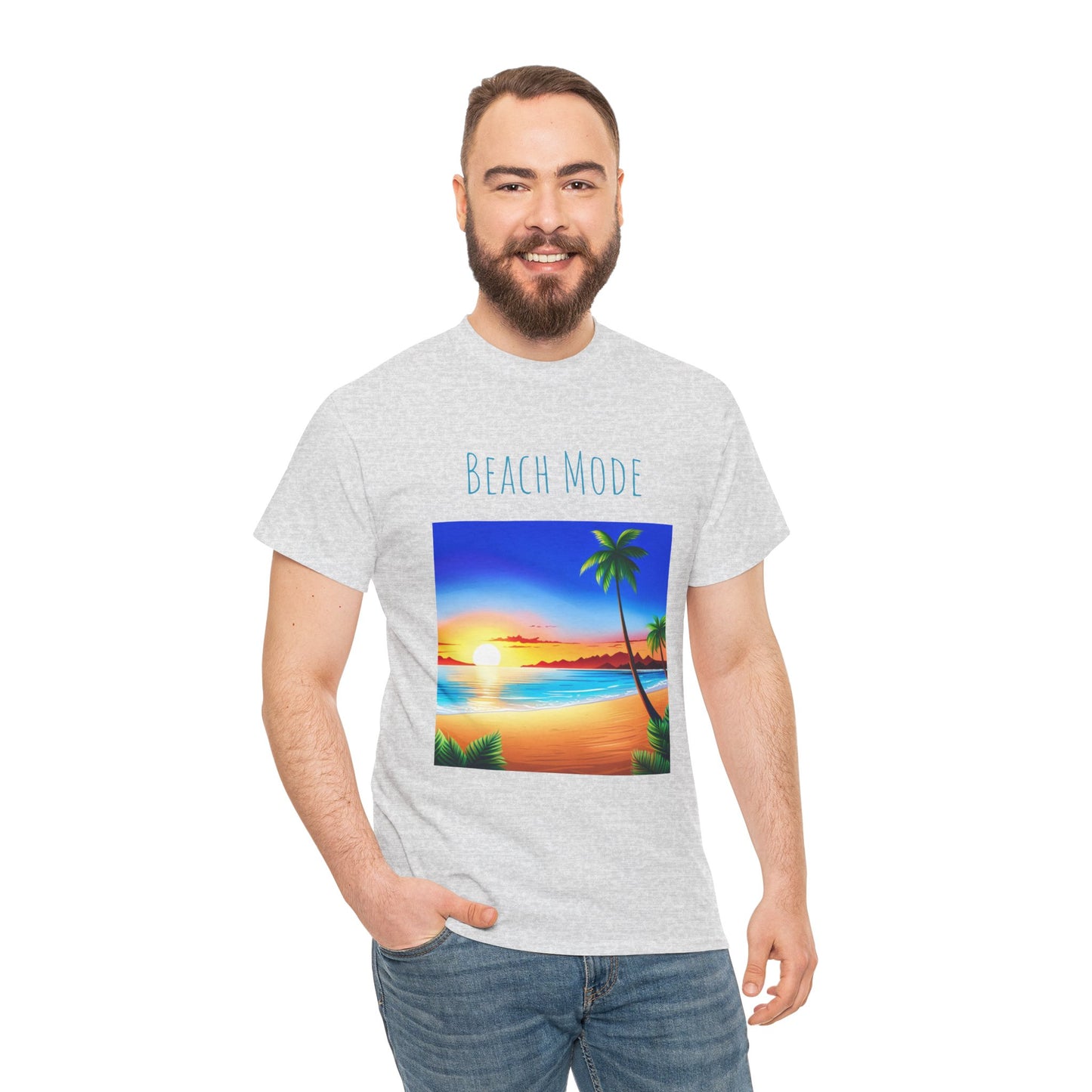 Beach Mode, Beach Graphic T-Shirt