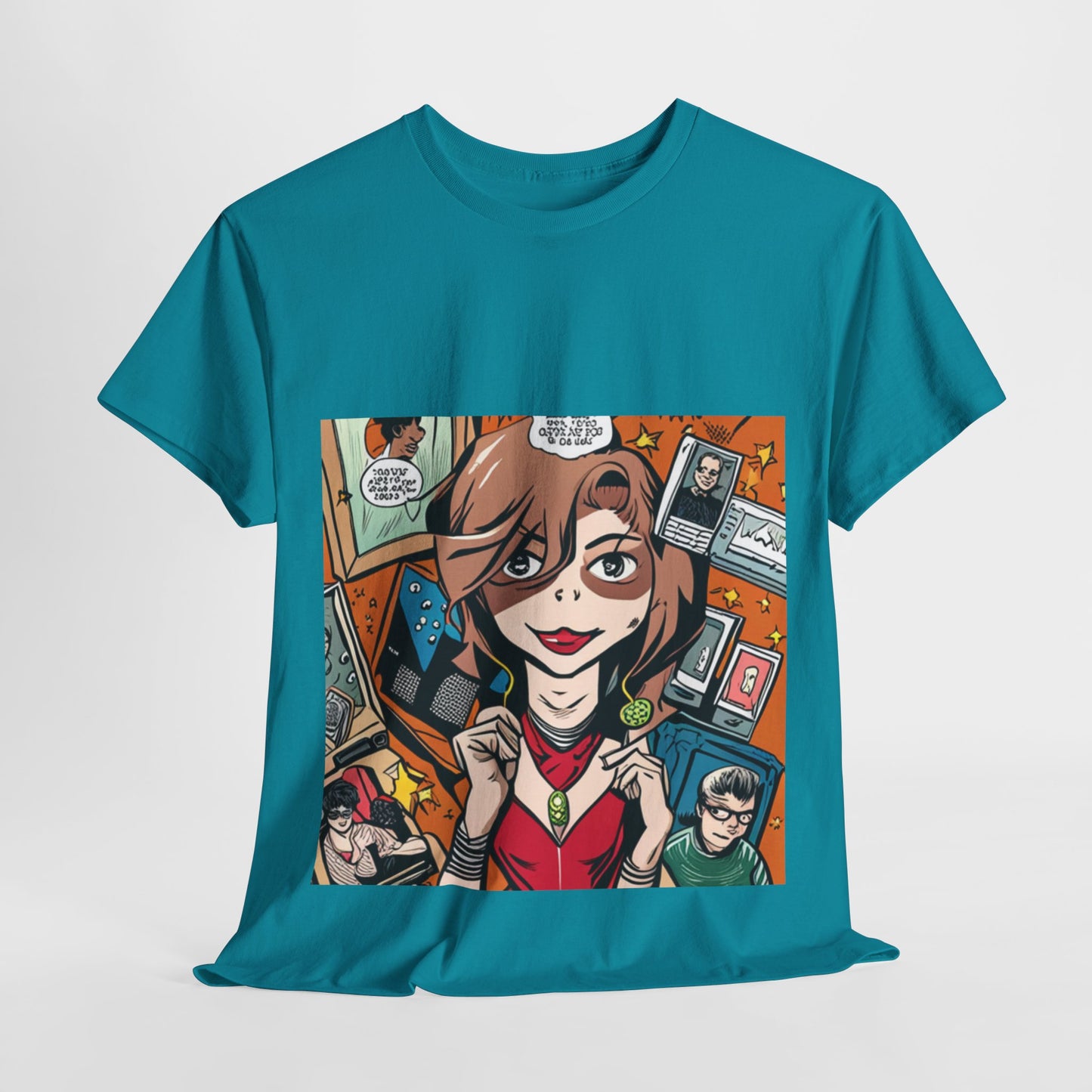 Comic Book Art Graphic T-Shirt