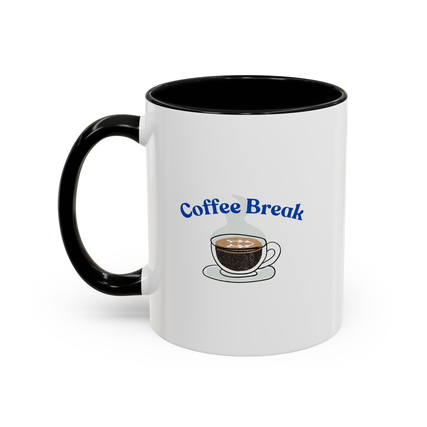 "Coffee Break" Accent Coffee Mug (11, 15oz)