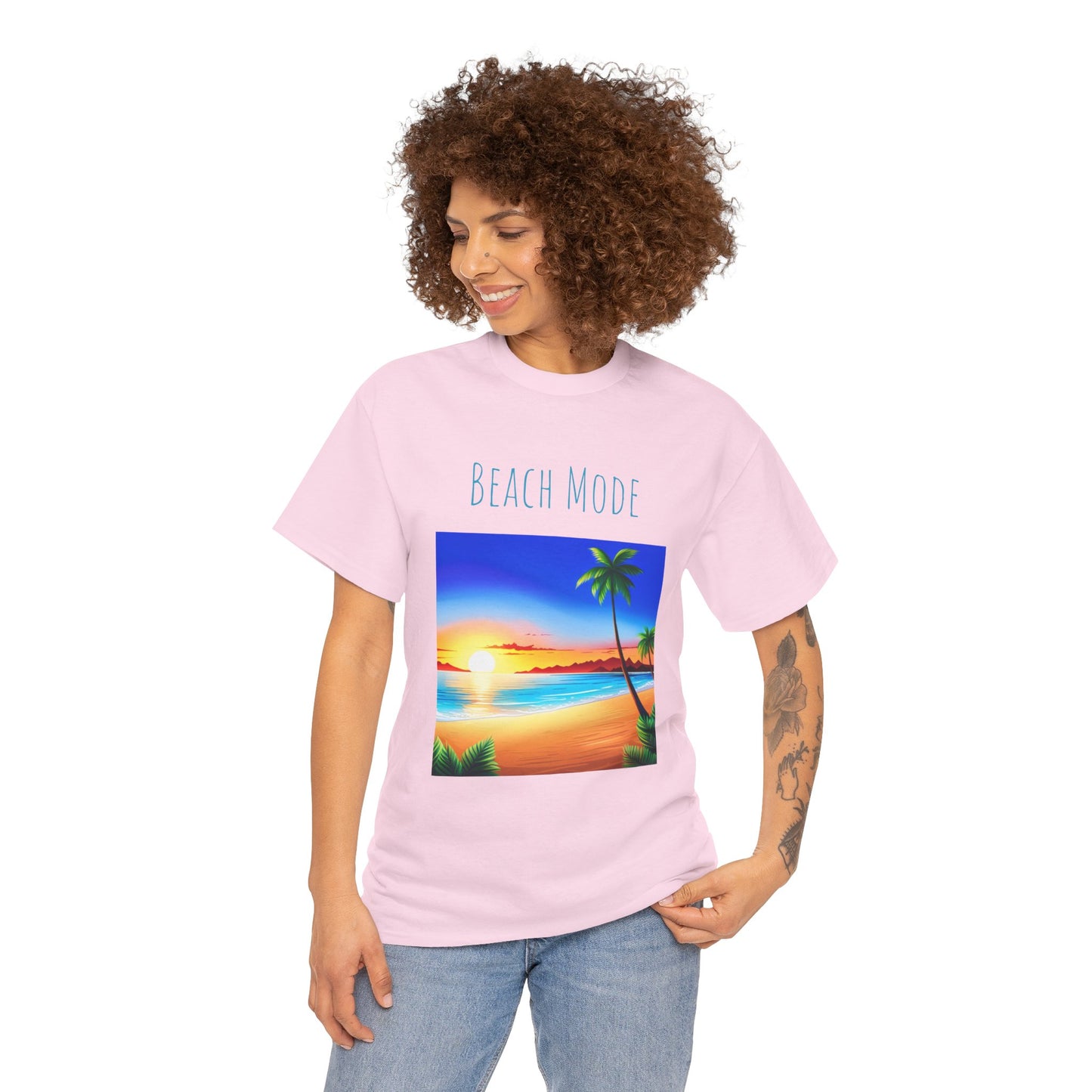 Beach Mode, Beach Graphic T-Shirt