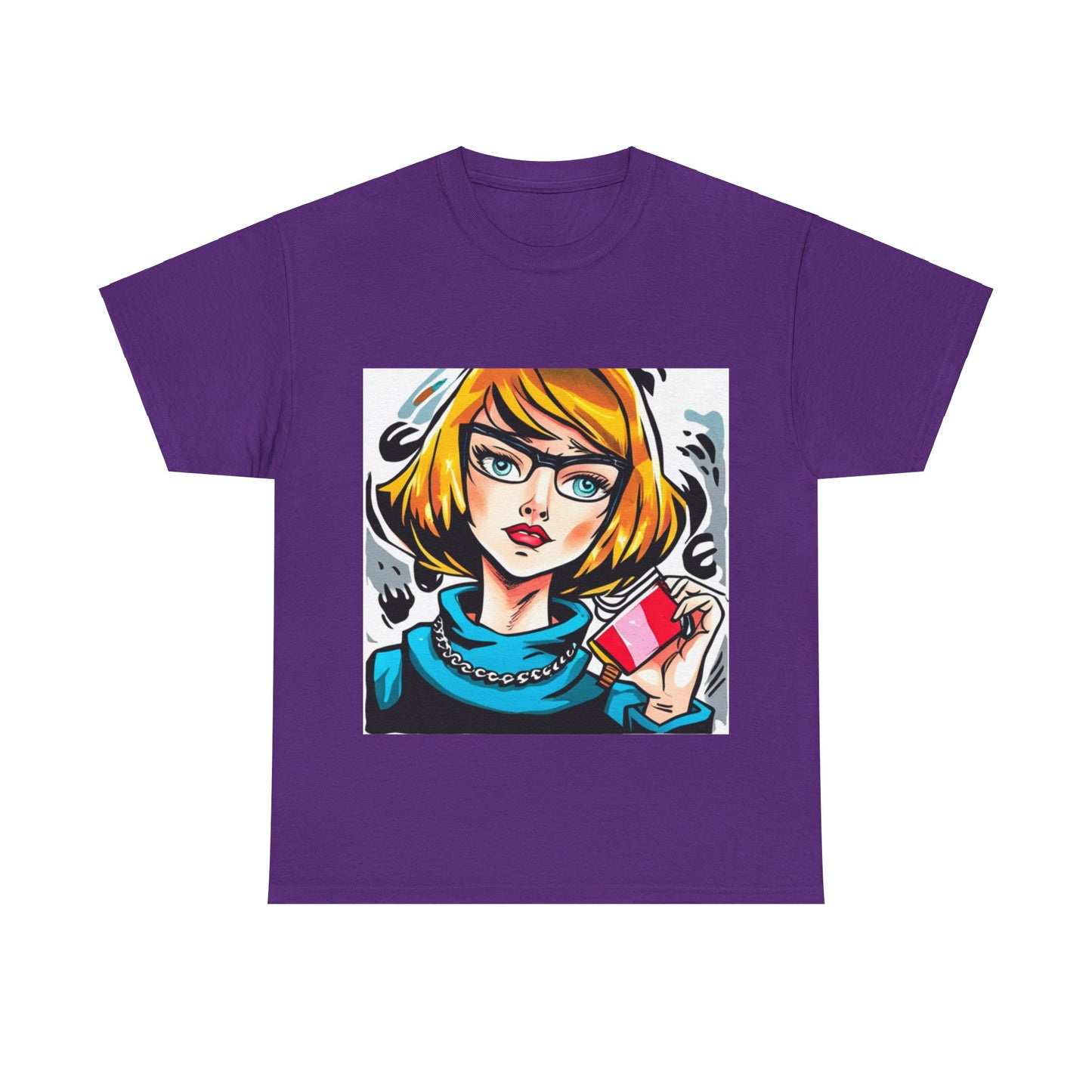 Comic Book Art Graphic T-Shirt