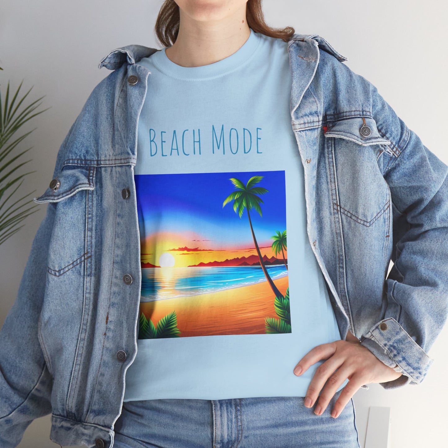 Beach Mode, Beach Graphic T-Shirt