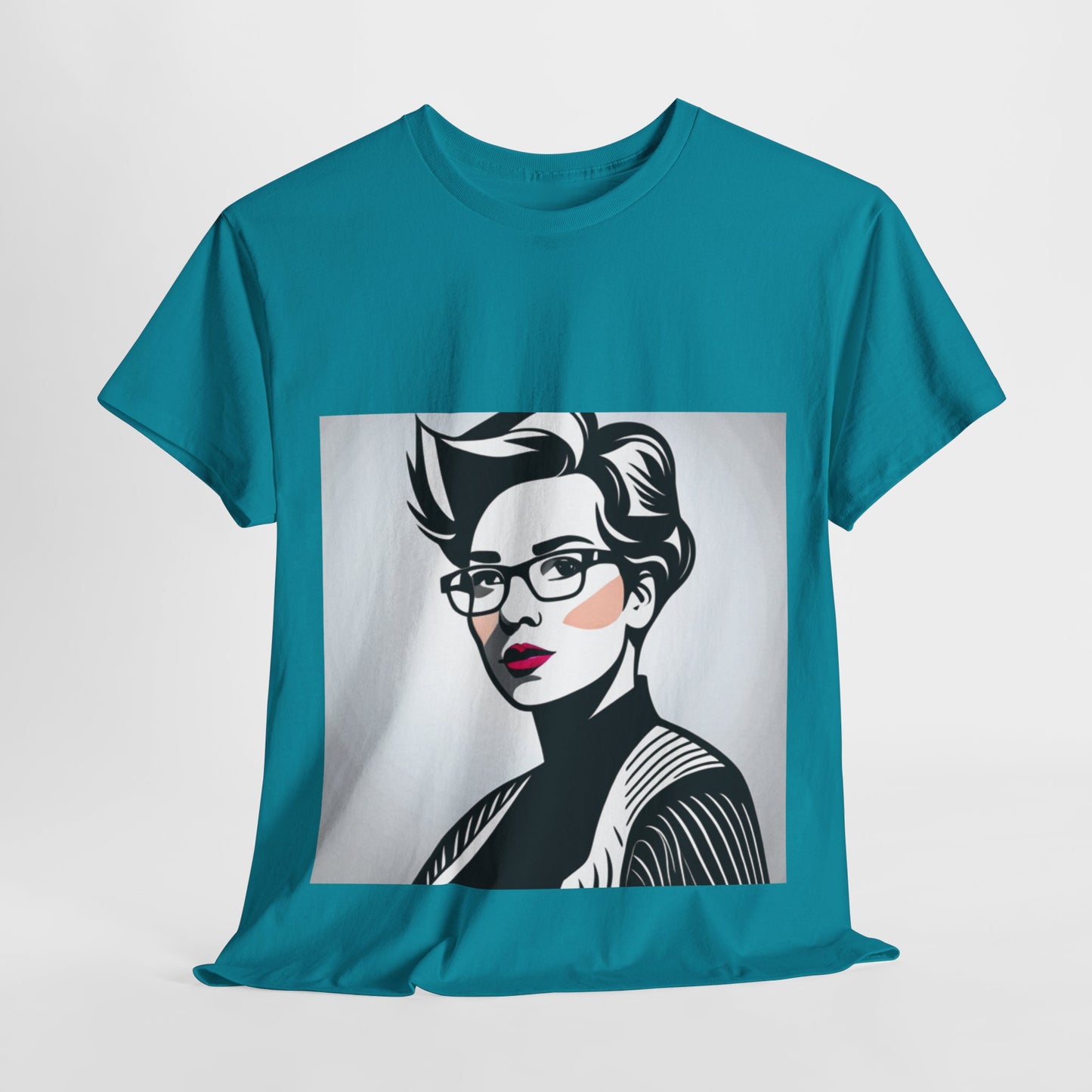 Female Model Graphic T-Shirt