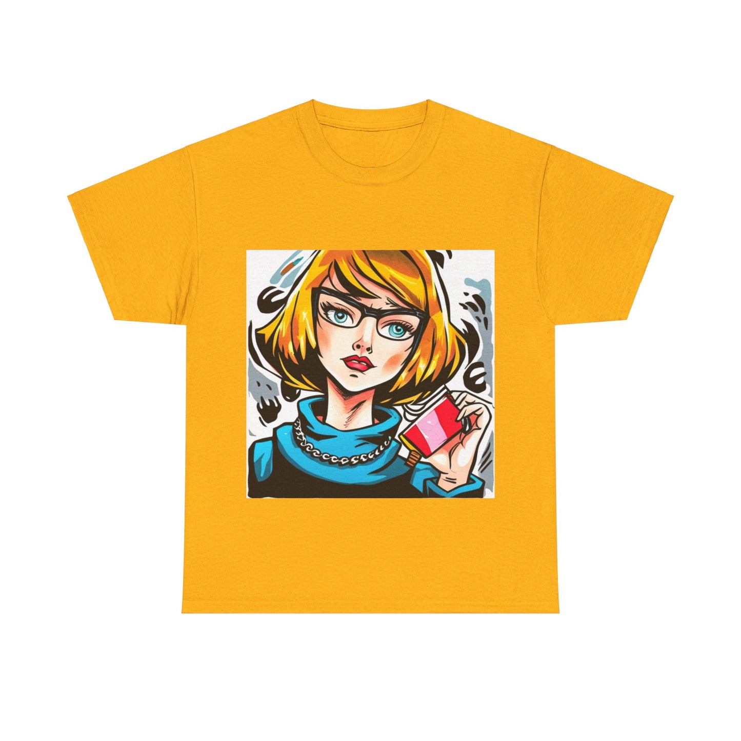 Comic Book Art Graphic T-Shirt