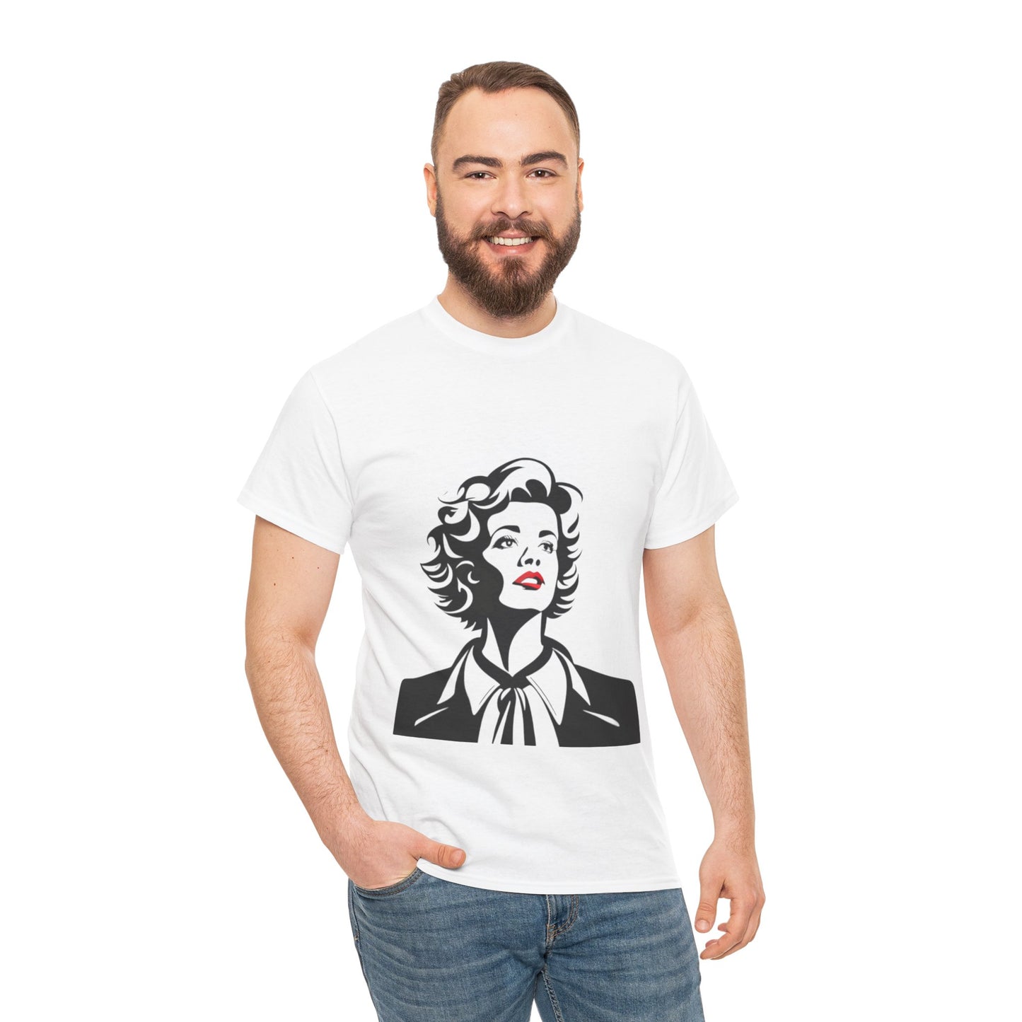 Business Woman Comic Art Graphic T-Shirt