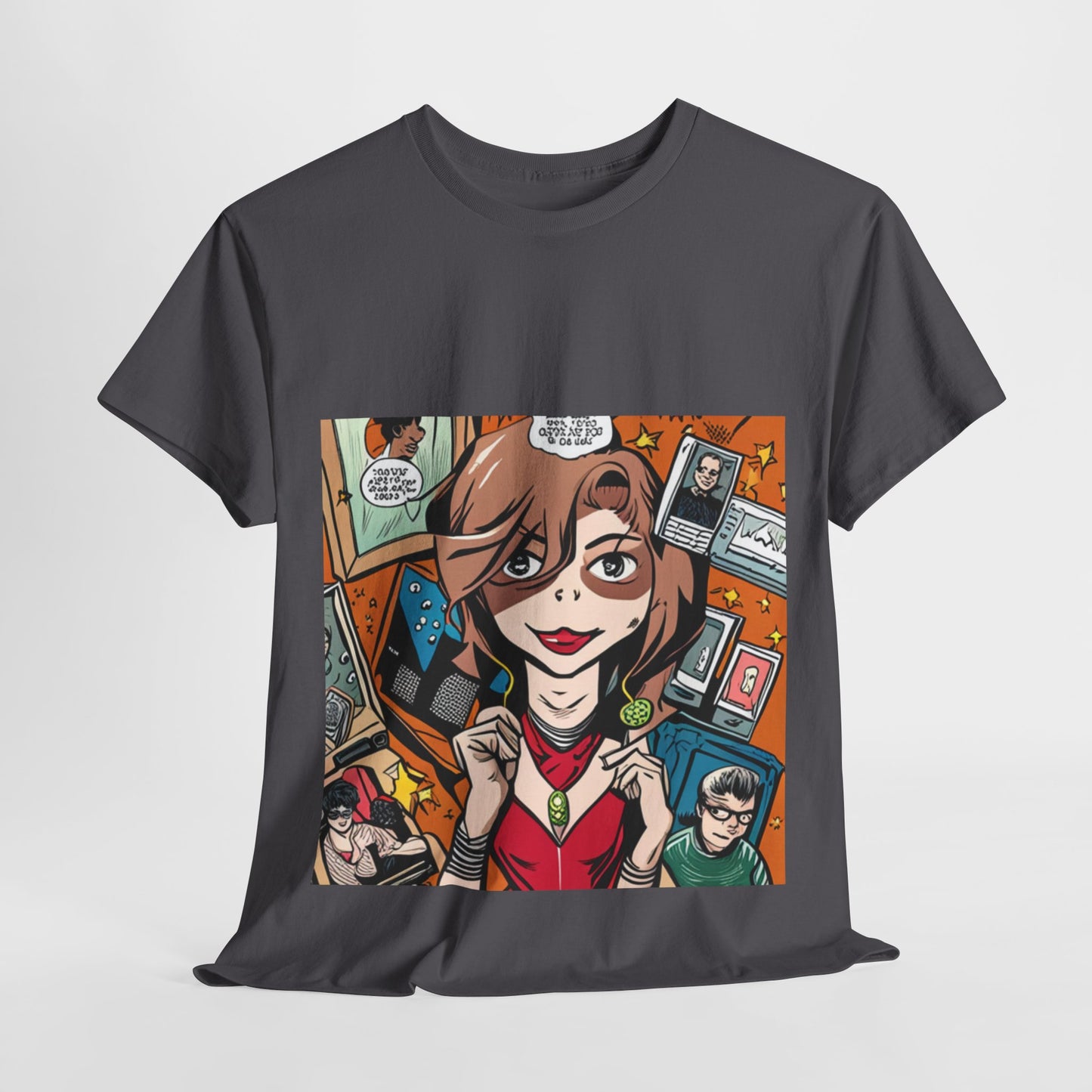 Comic Book Art Graphic T-Shirt