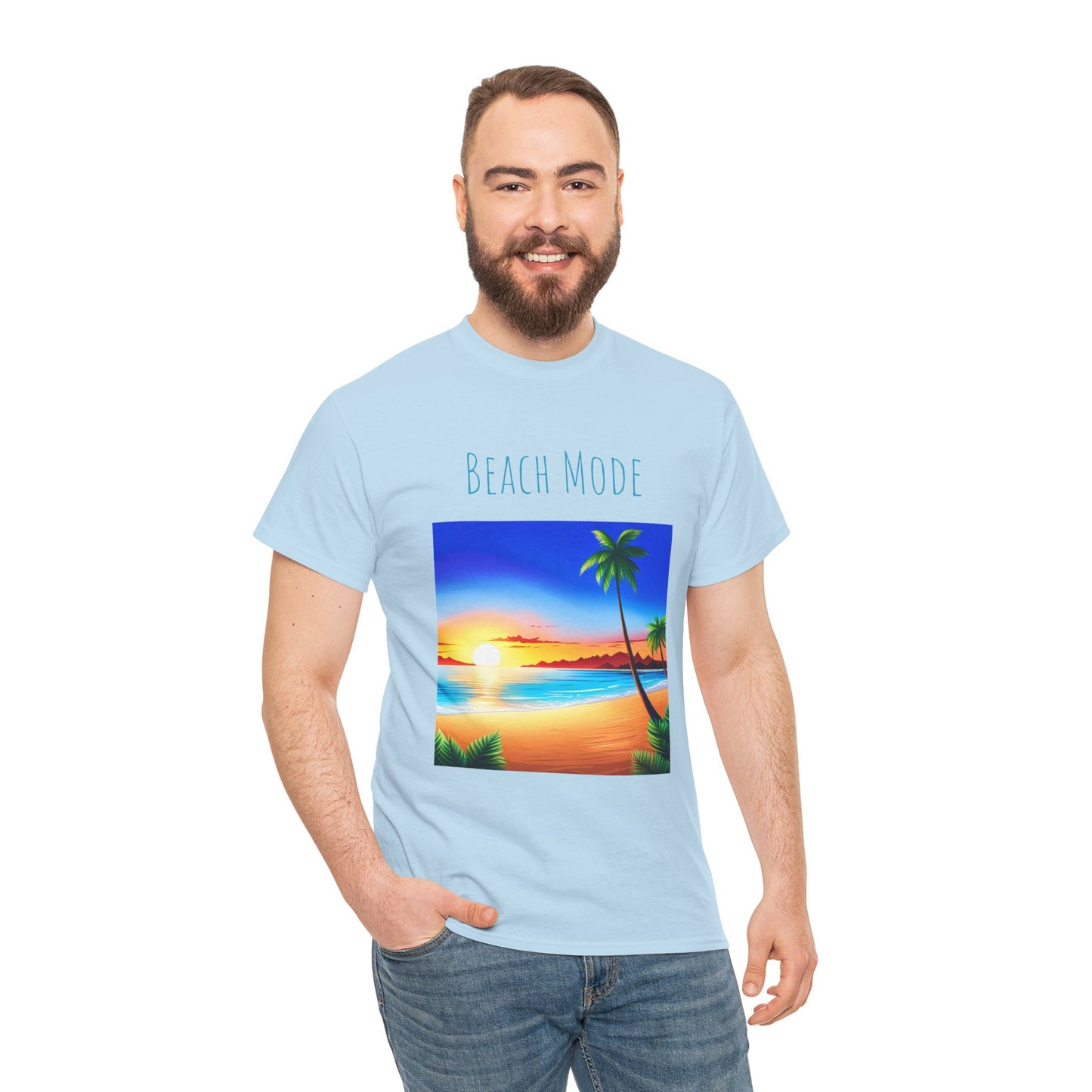 Beach Mode, Beach Graphic T-Shirt