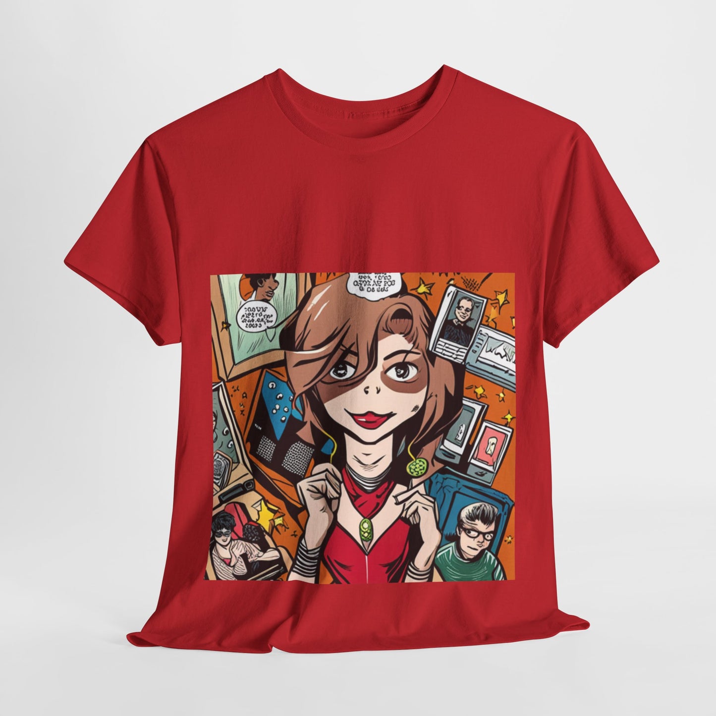 Comic Book Art Graphic T-Shirt