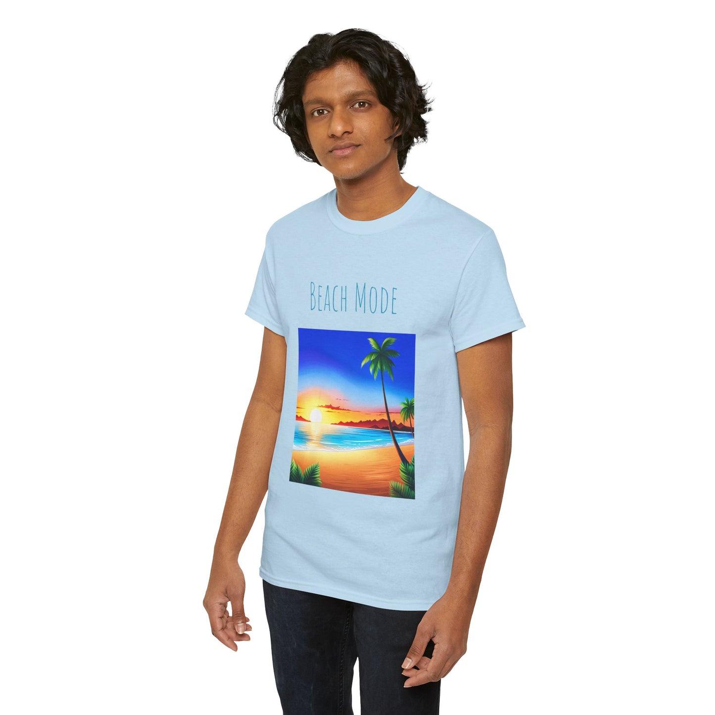 Beach Mode, Beach Graphic T-Shirt