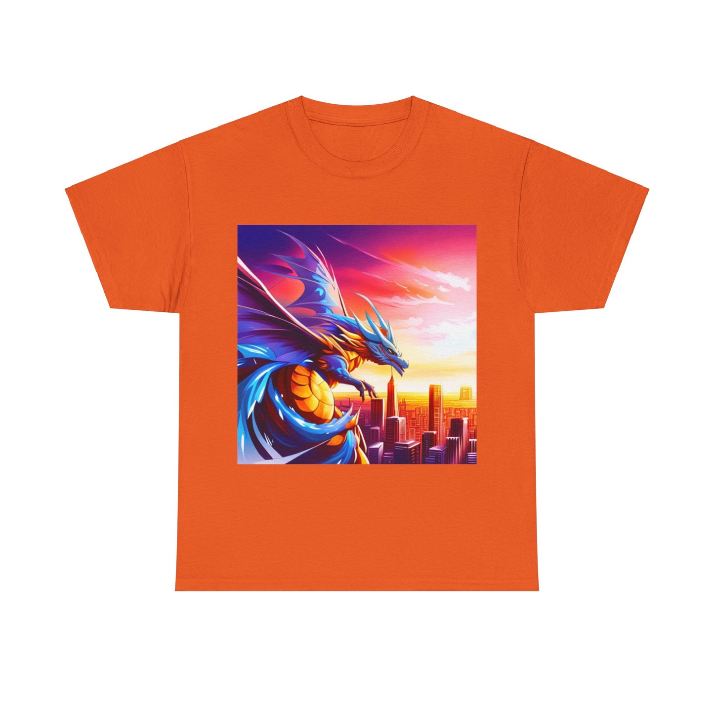 Dragon Cityscape Graphic Tee