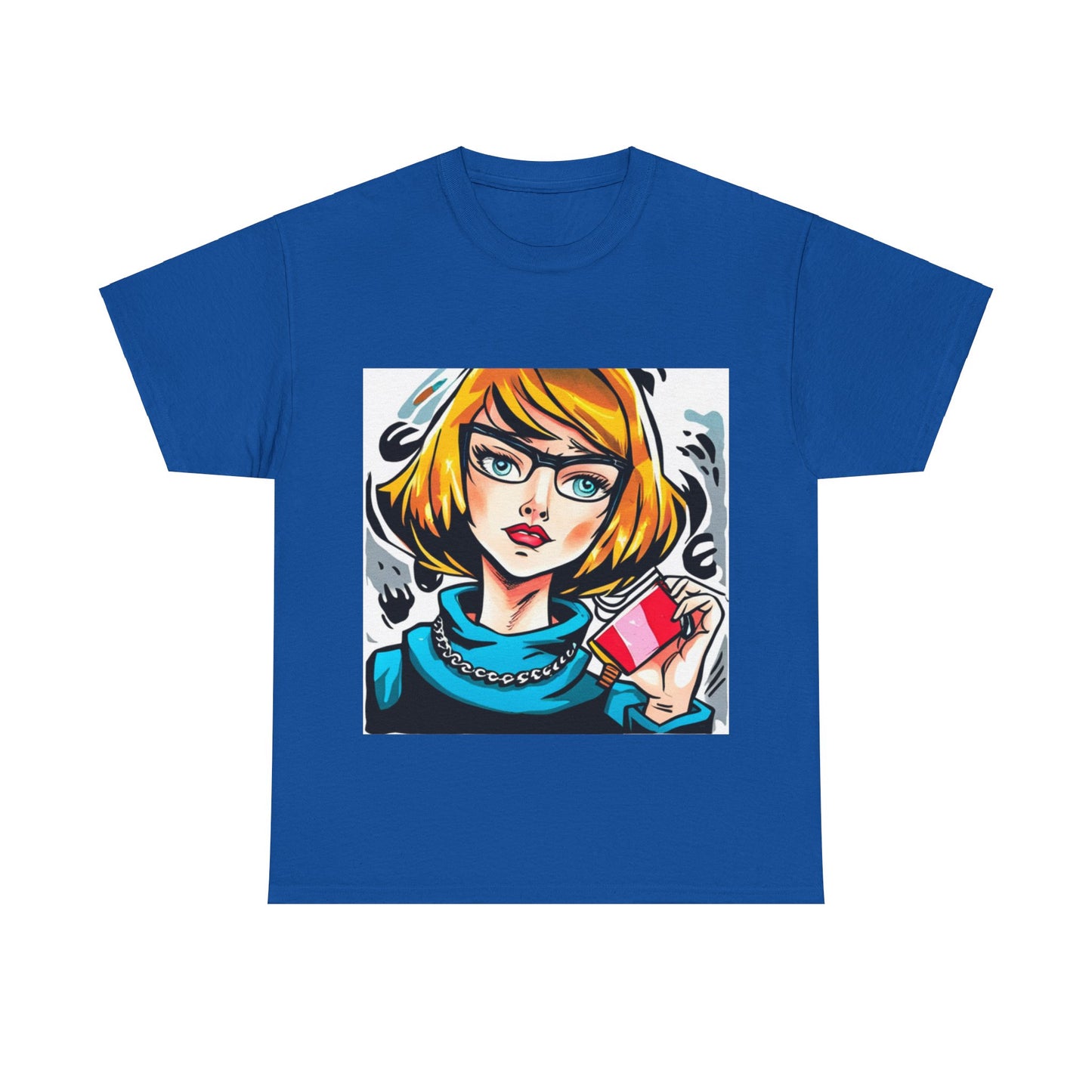 Comic Book Art Graphic T-Shirt