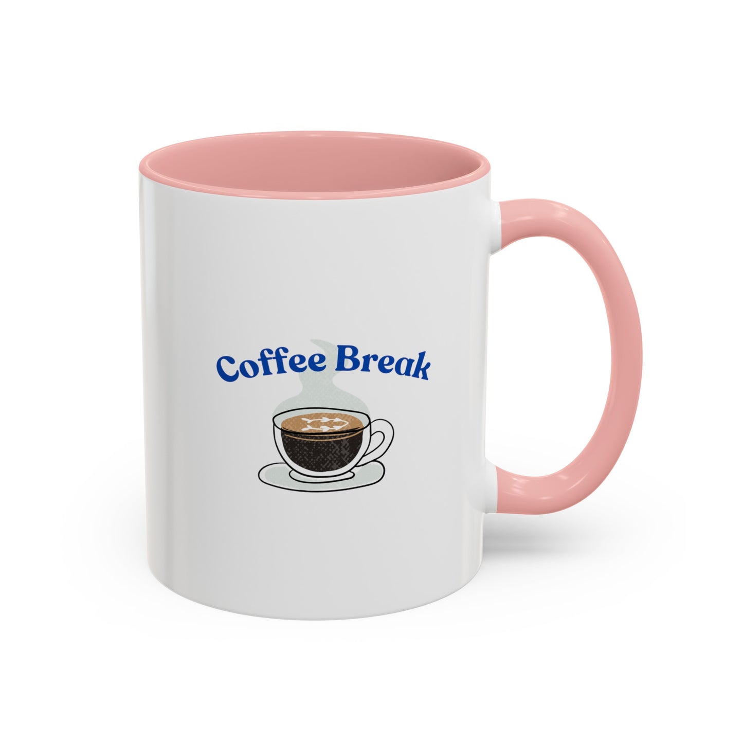 "Coffee Break" Accent Coffee Mug (11, 15oz)