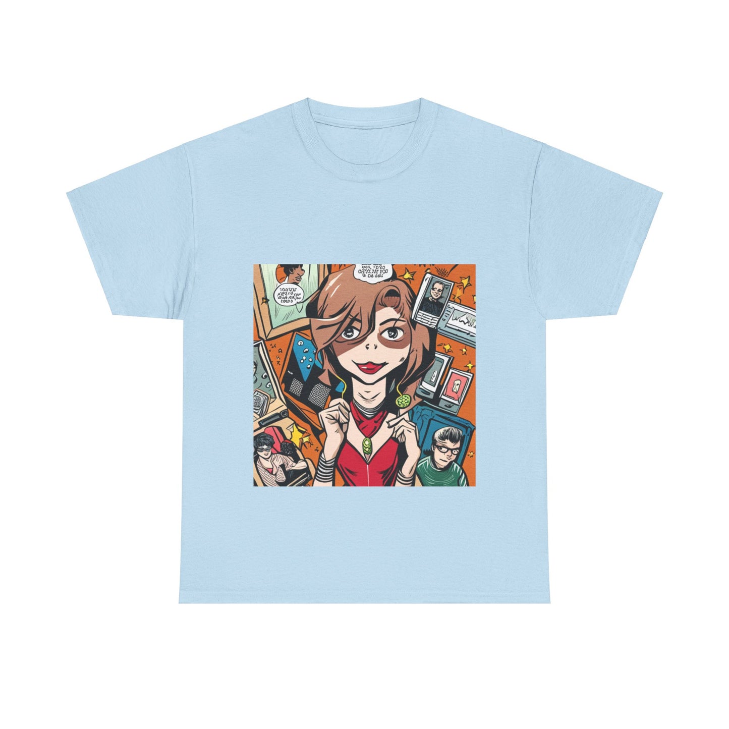 Comic Book Art Graphic T-Shirt