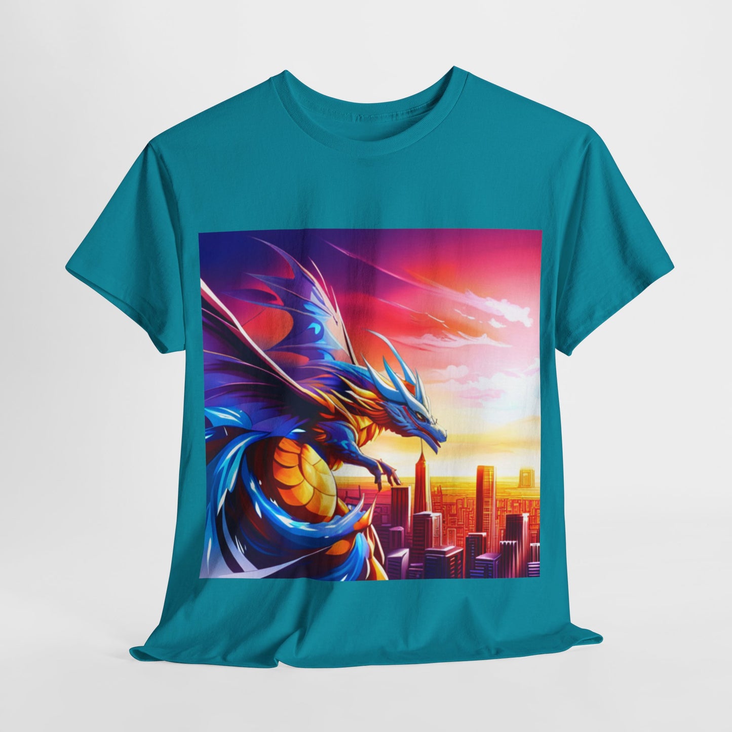 Dragon Cityscape Graphic Tee