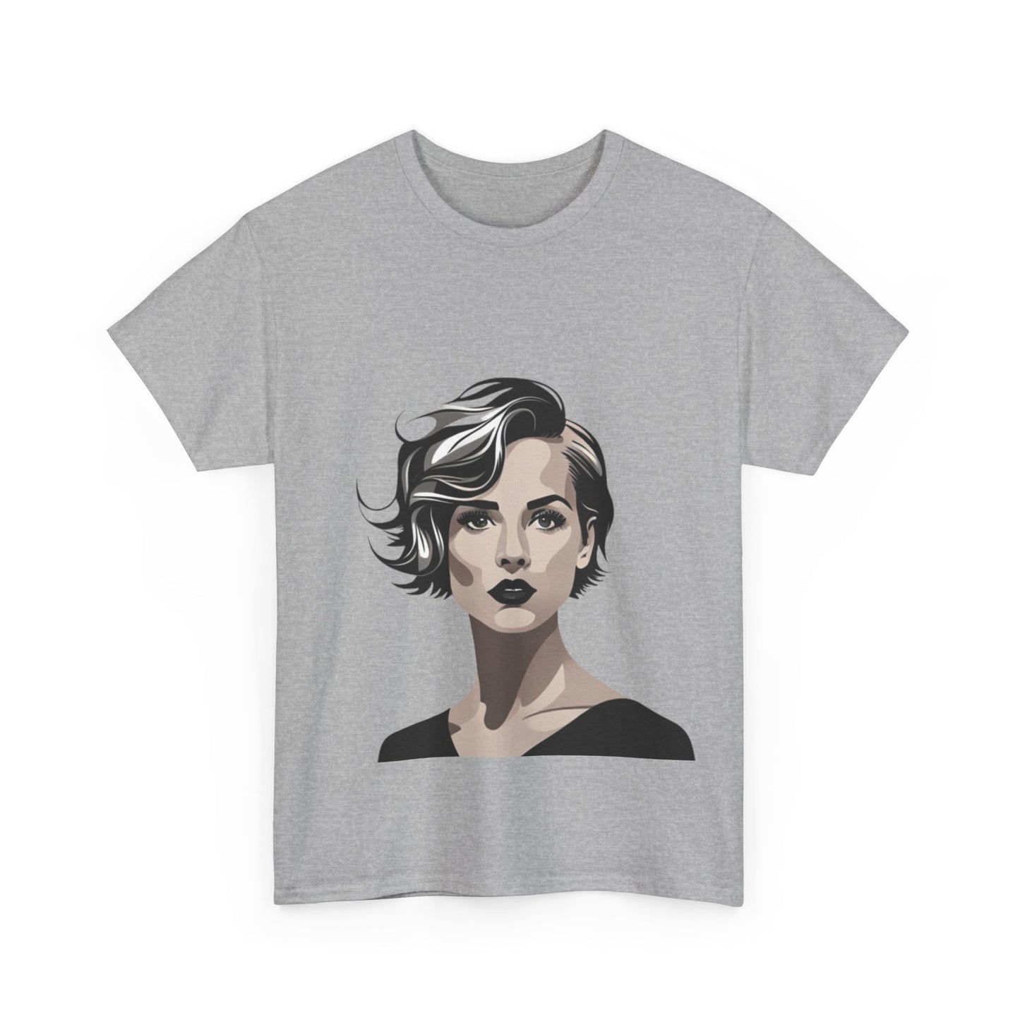 Female Model Graphic T-shirt