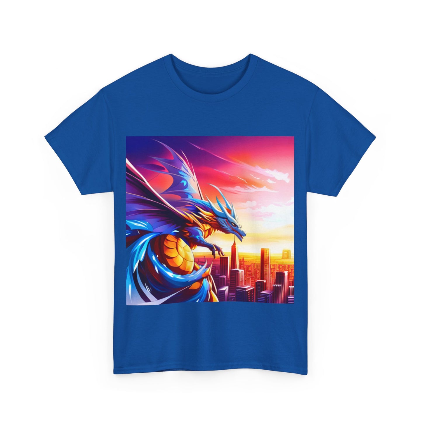 Dragon Cityscape Graphic Tee