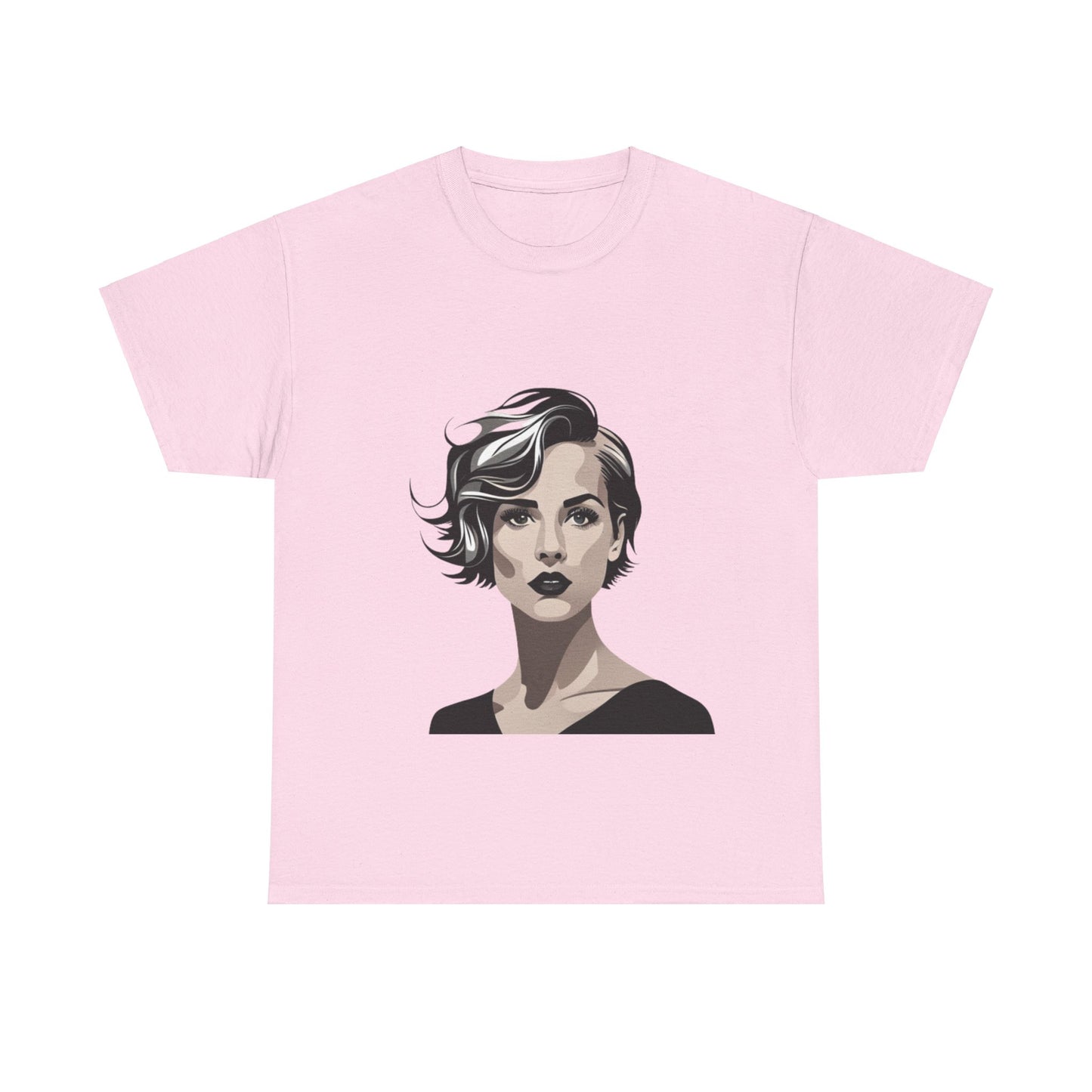 Female Model Graphic T-shirt