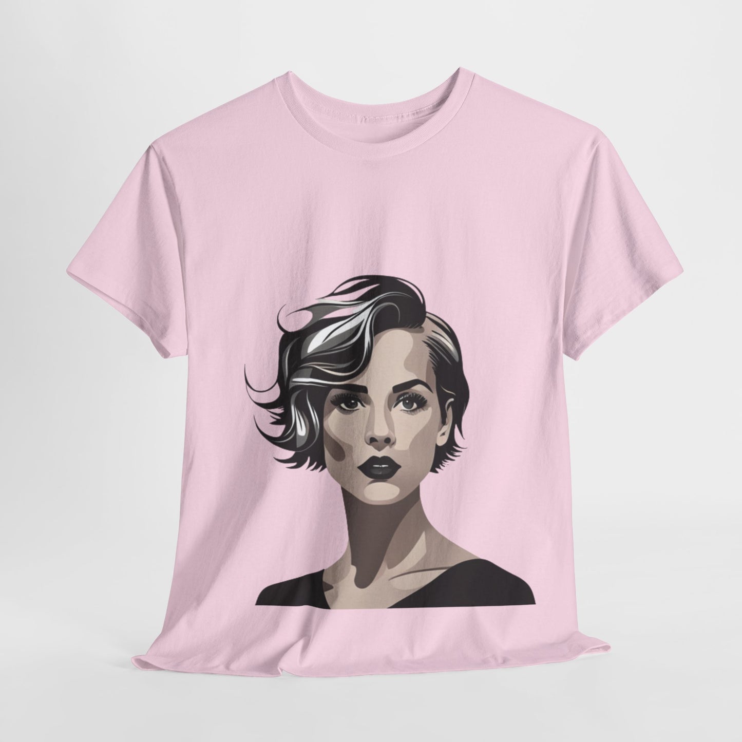 Female Model Graphic T-shirt