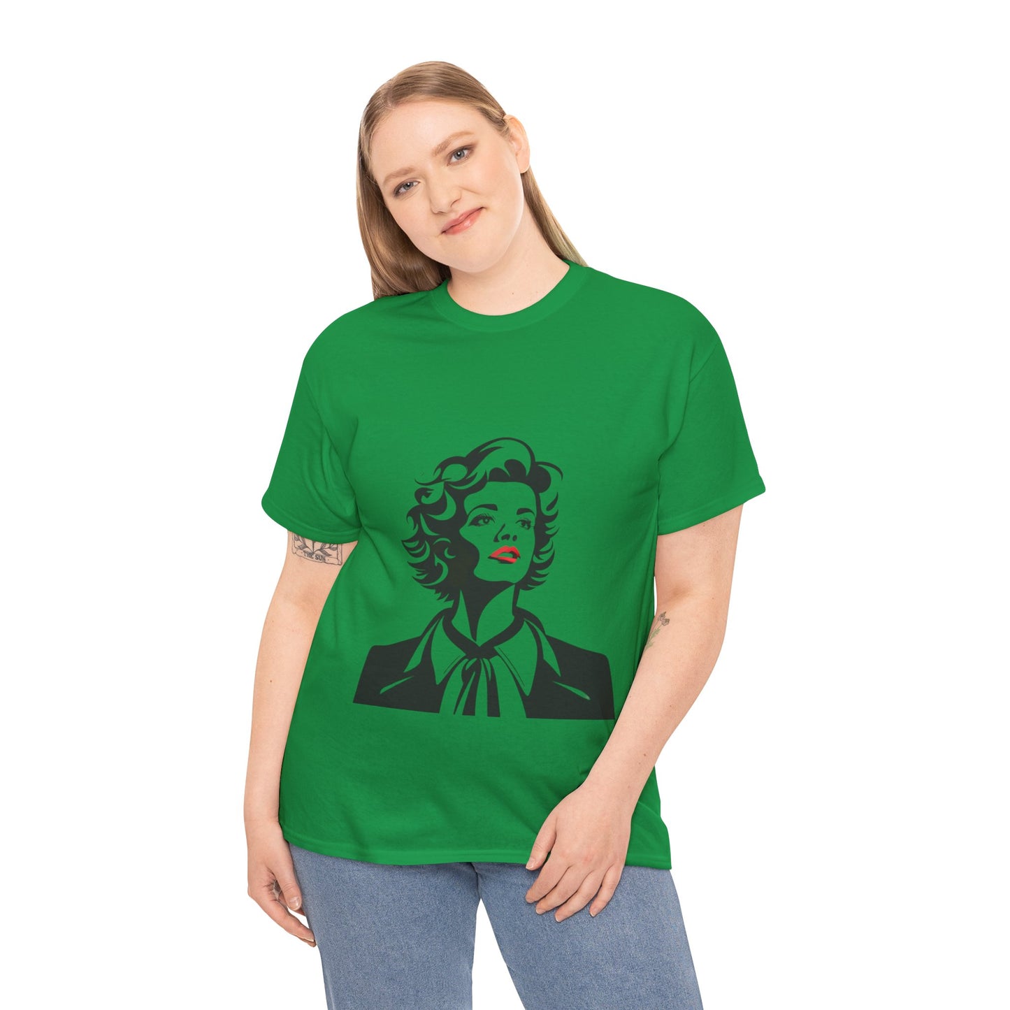 Business Woman Comic Art Graphic T-Shirt