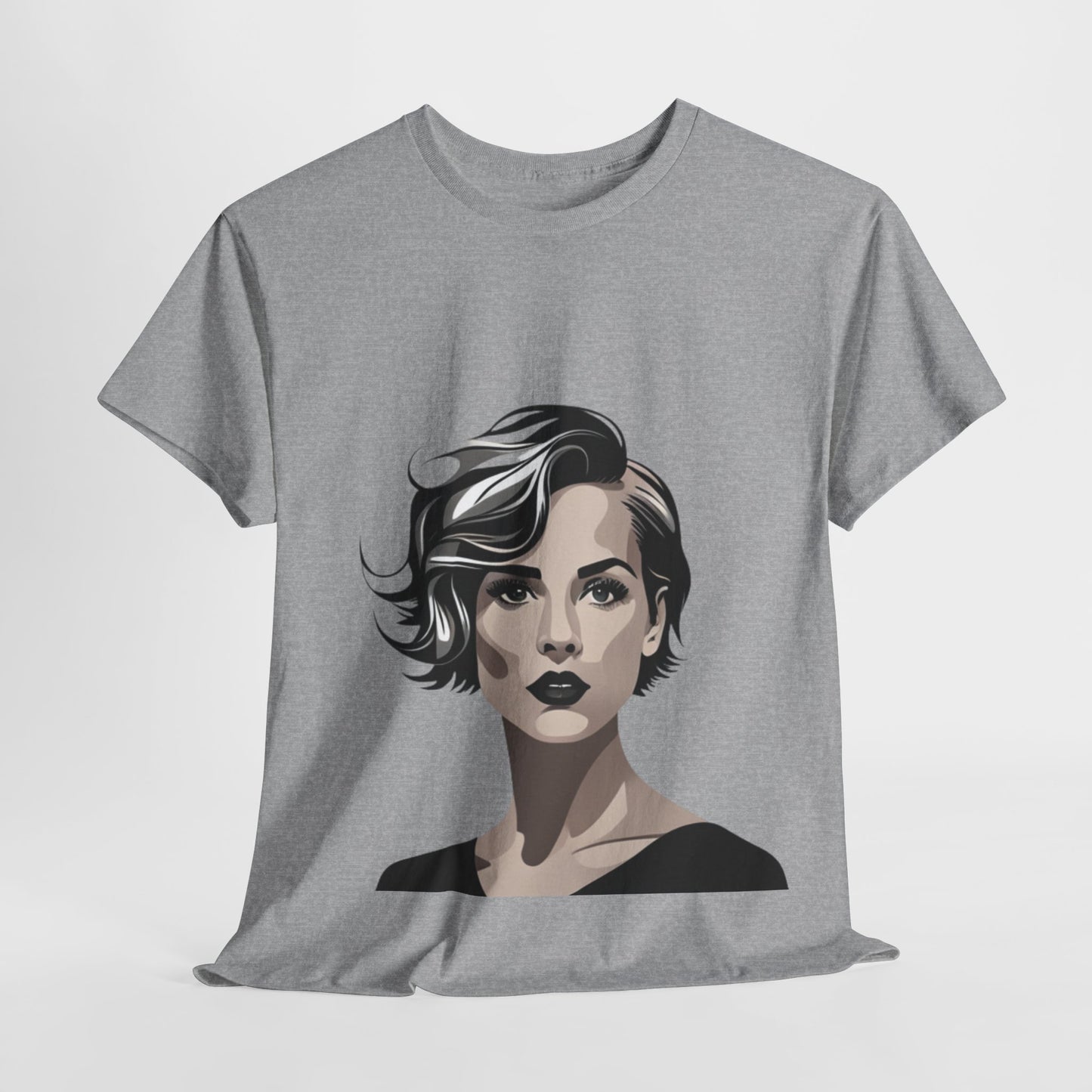 Female Model Graphic T-shirt