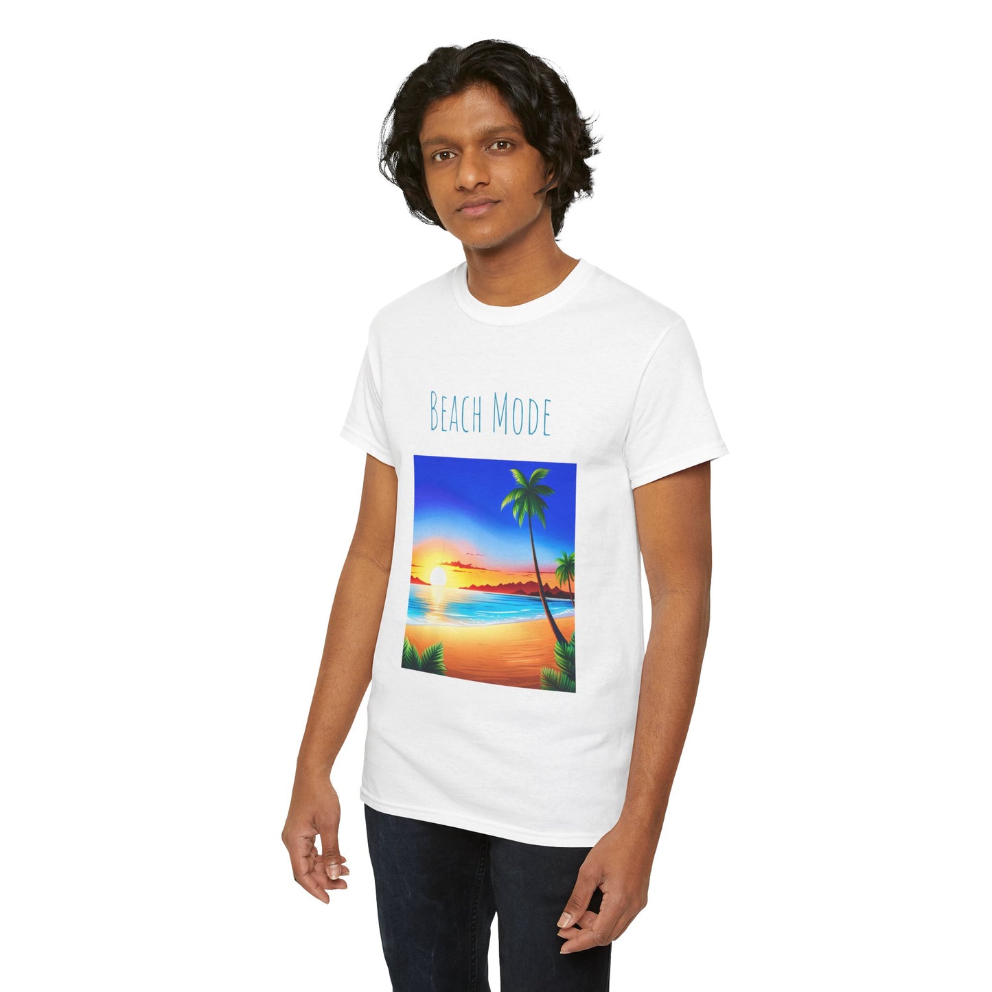 Beach Mode, Beach Graphic T-Shirt