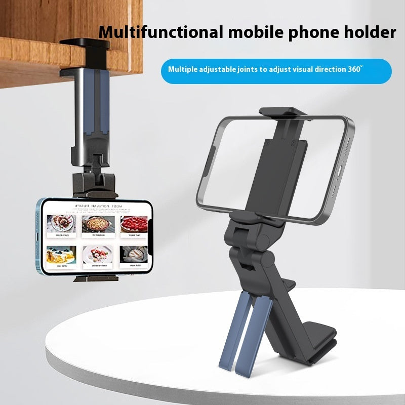 Mobile Phone Stand Multifunctional Mini Desktop Stand Rotating Folding